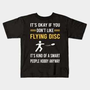 Smart People Hobby Flying Disc Kids T-Shirt